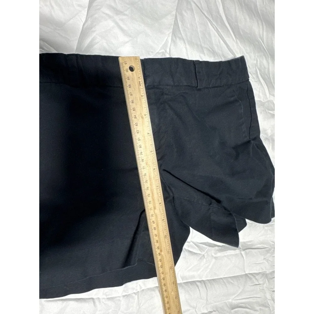 Banana Republic Womens Petite Navy Shorts Size 2P Casual Cotton Summer